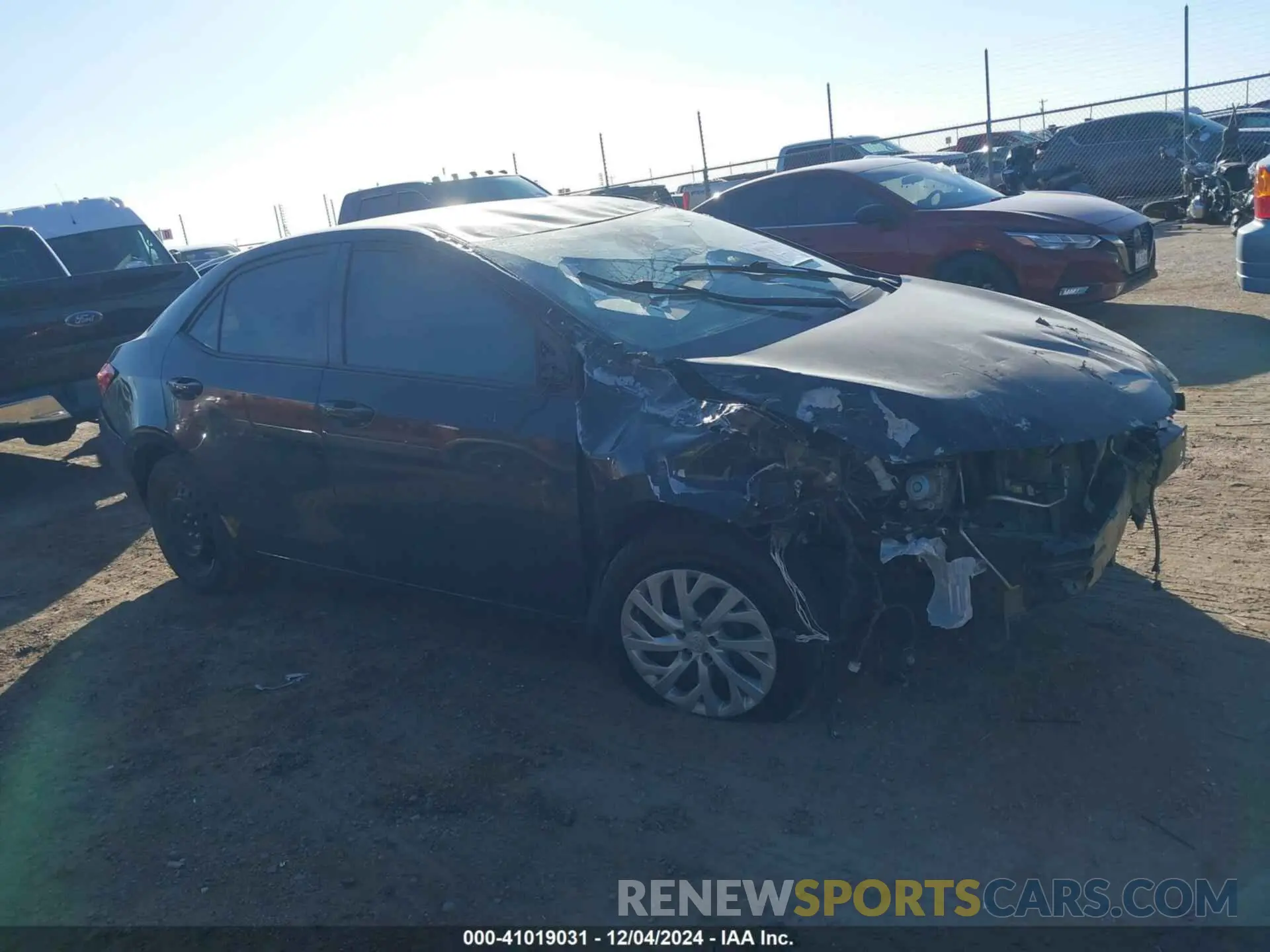 14 Photograph of a damaged car 5YFBURHE0KP917403 TOYOTA COROLLA 2019