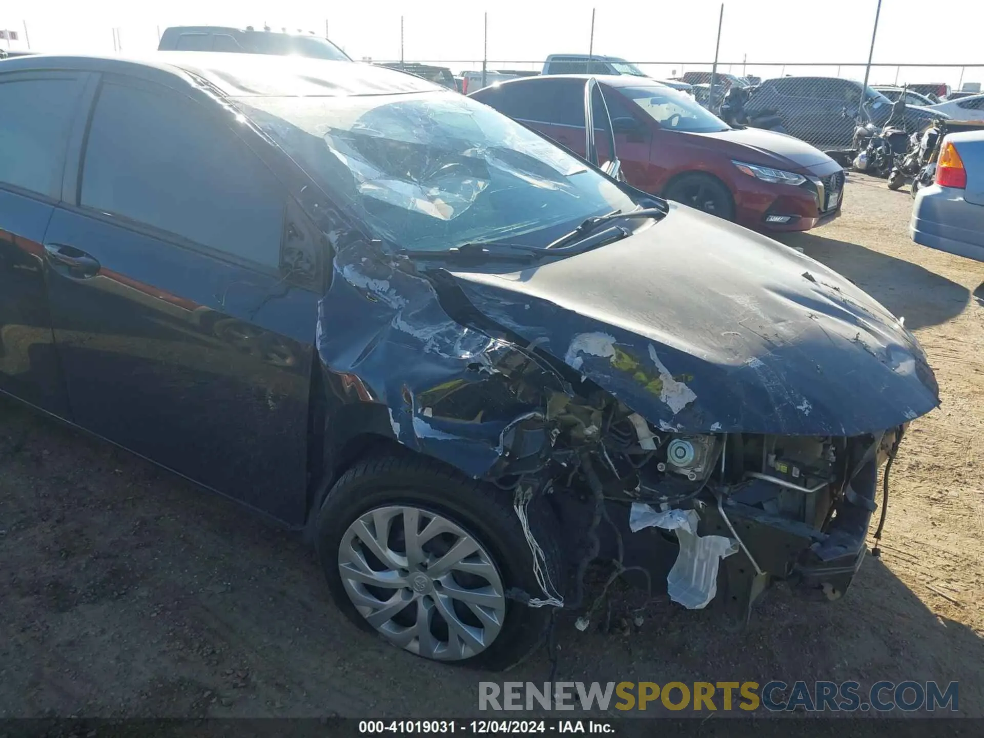 6 Photograph of a damaged car 5YFBURHE0KP917403 TOYOTA COROLLA 2019