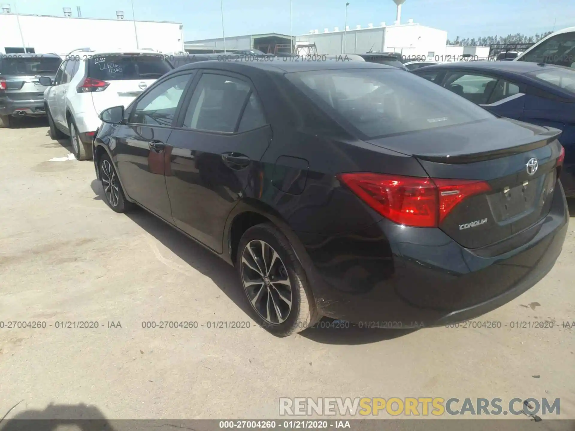 3 Photograph of a damaged car 5YFBURHE0KP918678 TOYOTA COROLLA 2019