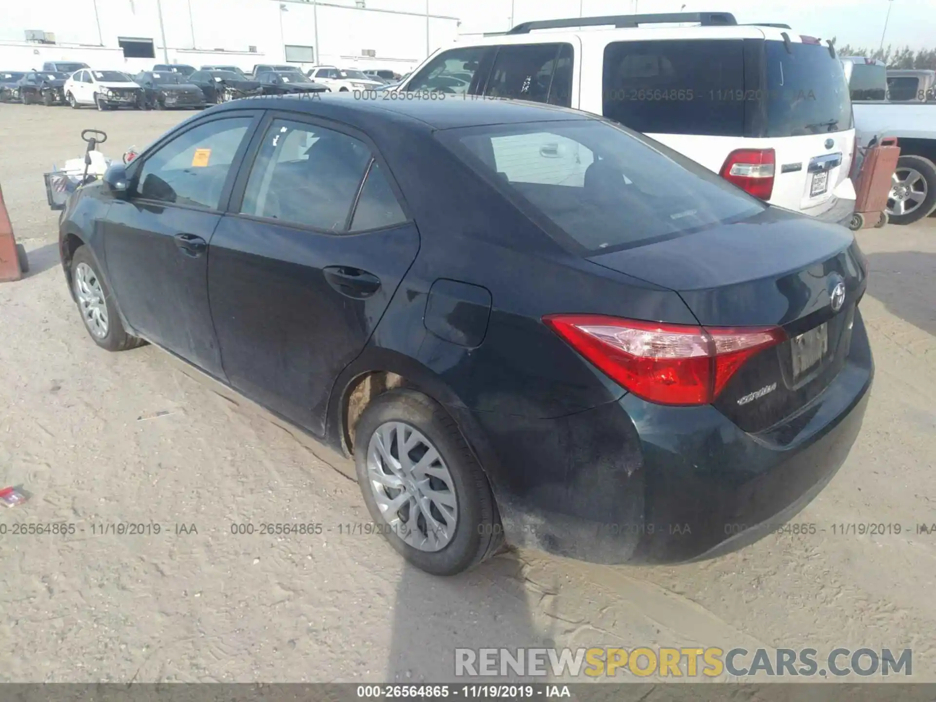 3 Photograph of a damaged car 5YFBURHE0KP919488 TOYOTA COROLLA 2019