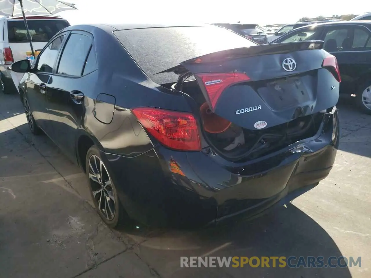 3 Photograph of a damaged car 5YFBURHE0KP920012 TOYOTA COROLLA 2019