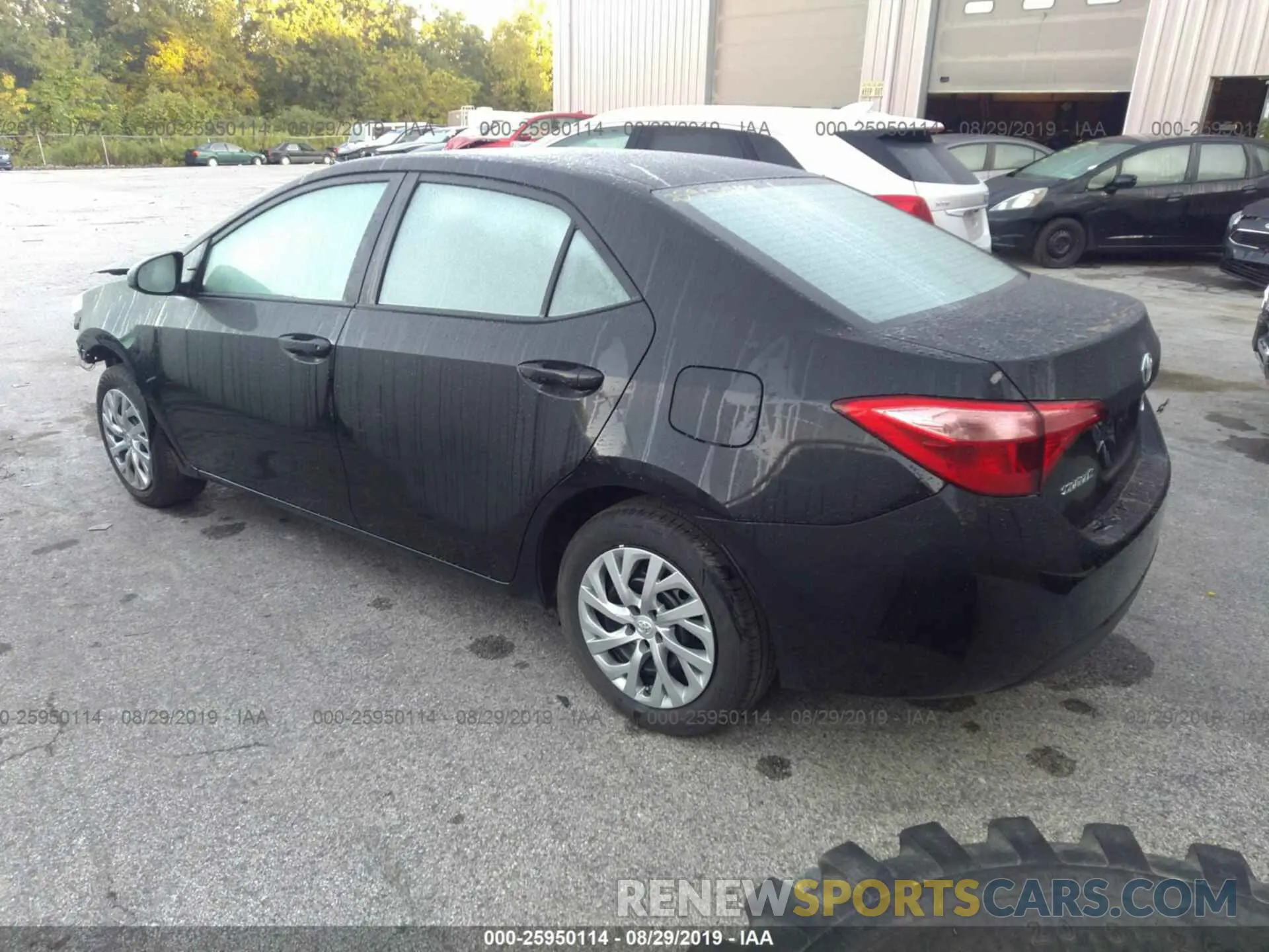 3 Photograph of a damaged car 5YFBURHE0KP921144 TOYOTA COROLLA 2019