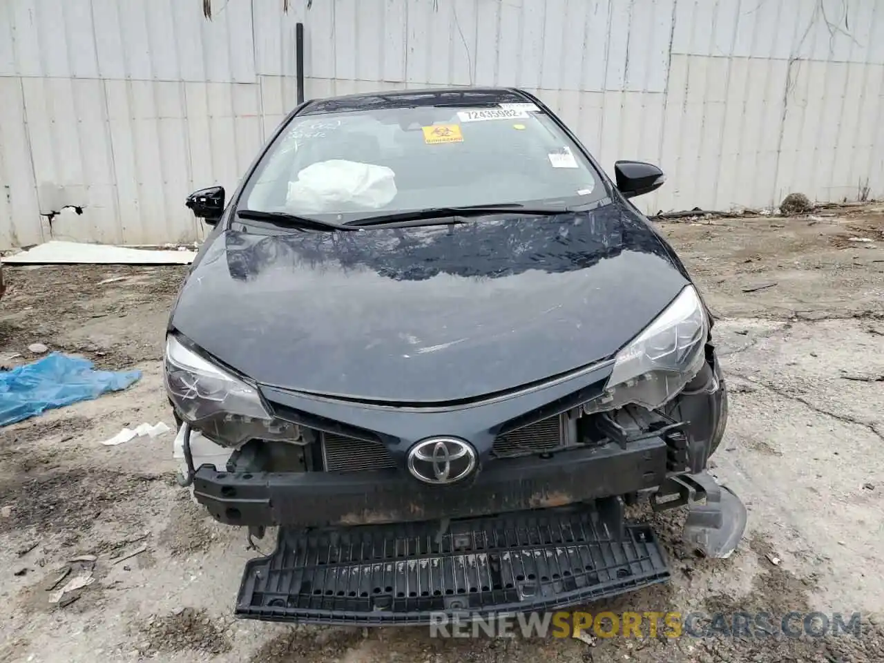 5 Photograph of a damaged car 5YFBURHE0KP921340 TOYOTA COROLLA 2019