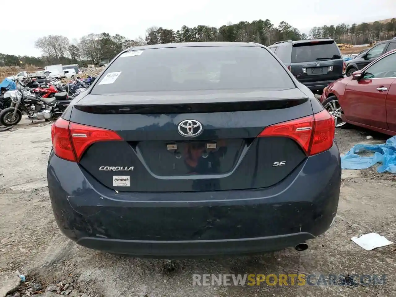 6 Photograph of a damaged car 5YFBURHE0KP921340 TOYOTA COROLLA 2019