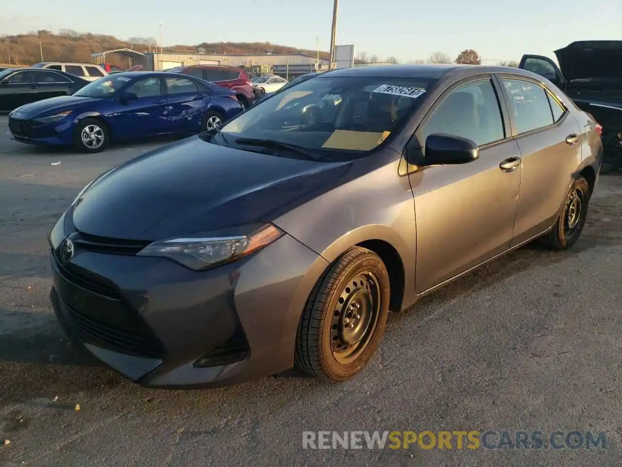 2 Photograph of a damaged car 5YFBURHE0KP922407 TOYOTA COROLLA 2019