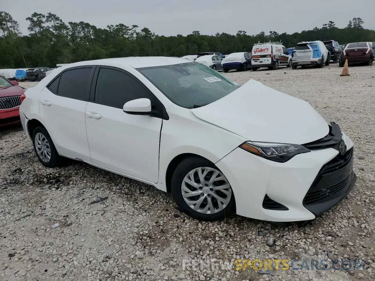 4 Photograph of a damaged car 5YFBURHE0KP924903 TOYOTA COROLLA 2019
