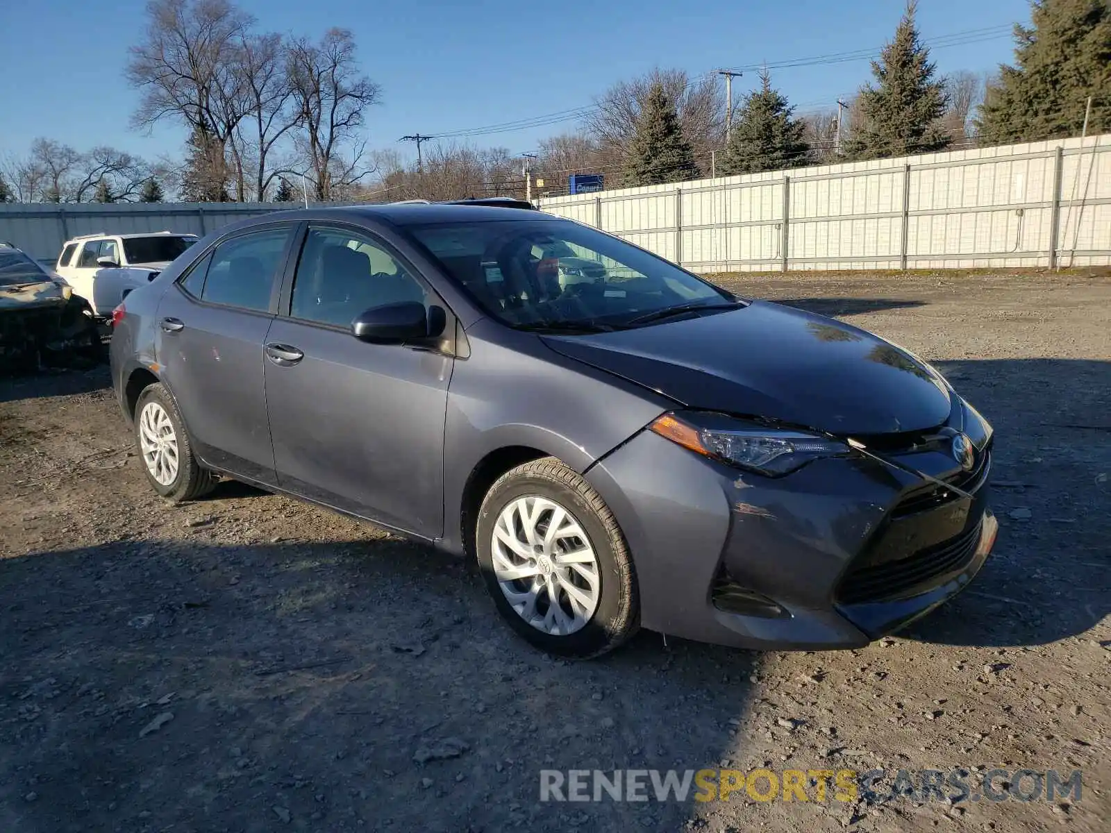 1 Photograph of a damaged car 5YFBURHE0KP928854 TOYOTA COROLLA 2019