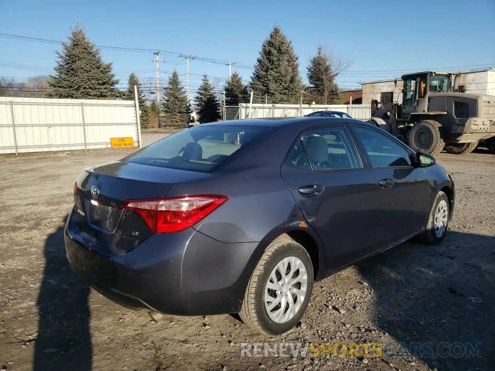 4 Photograph of a damaged car 5YFBURHE0KP928854 TOYOTA COROLLA 2019