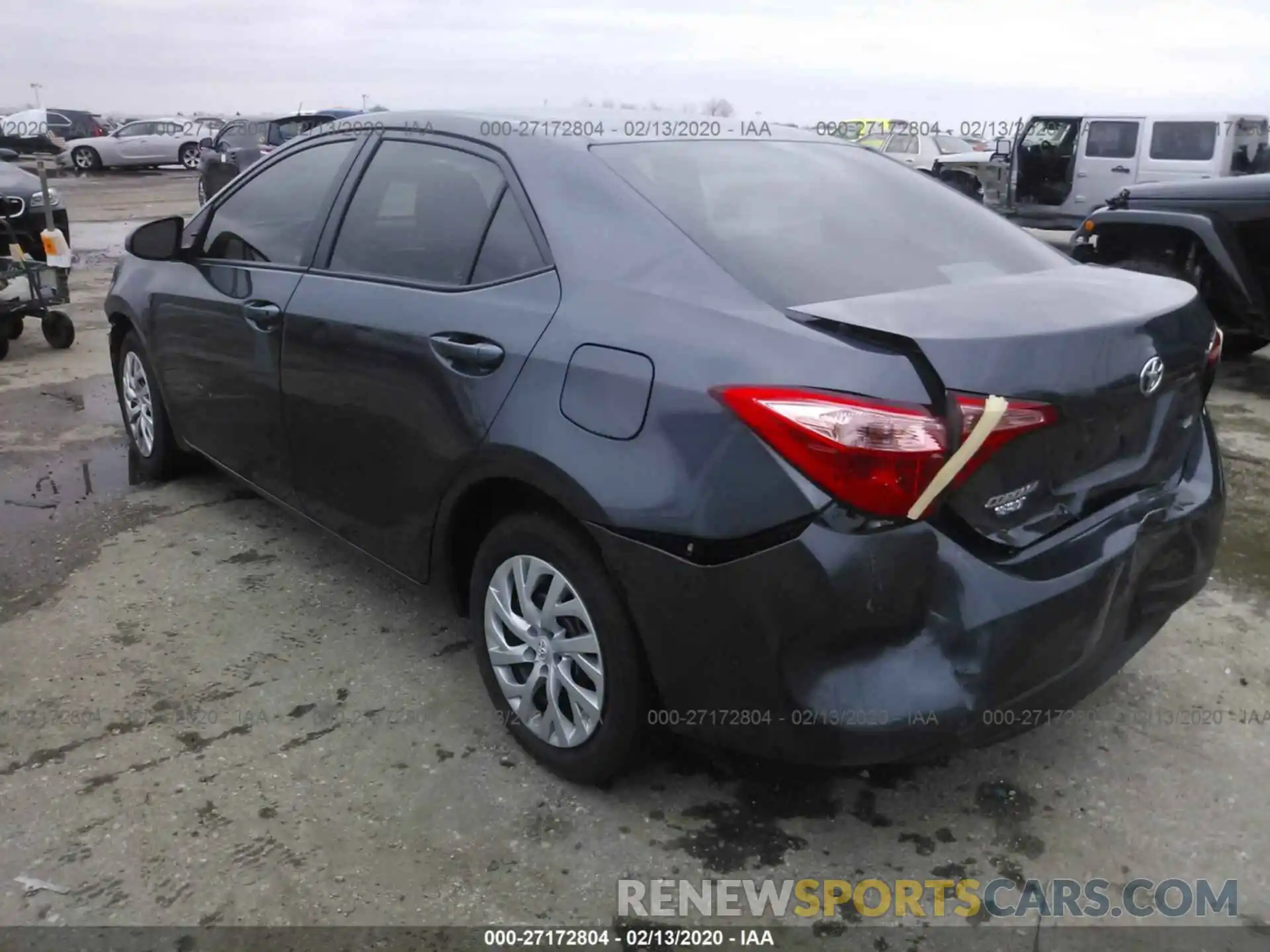 3 Photograph of a damaged car 5YFBURHE0KP930622 TOYOTA COROLLA 2019