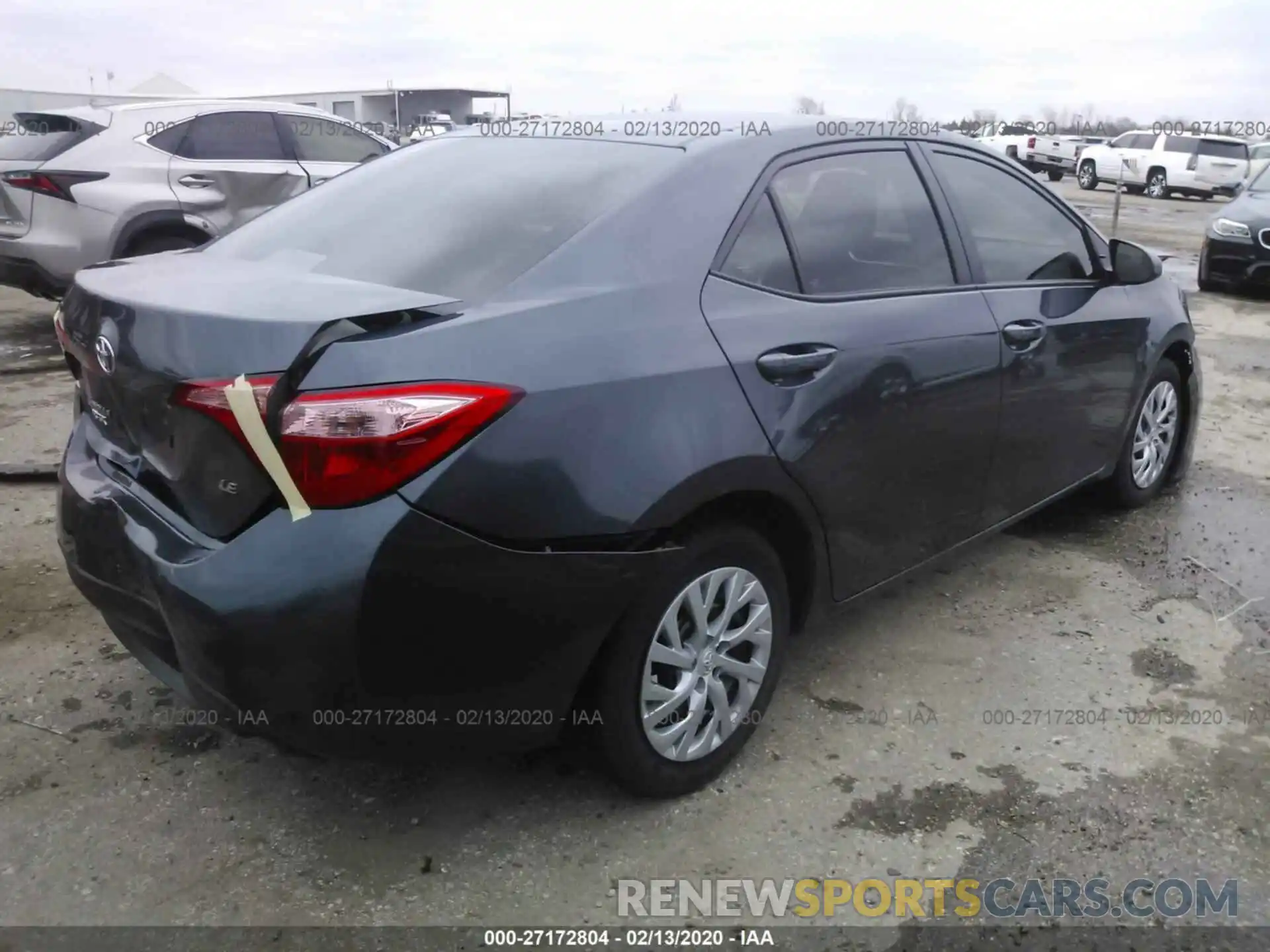 4 Photograph of a damaged car 5YFBURHE0KP930622 TOYOTA COROLLA 2019