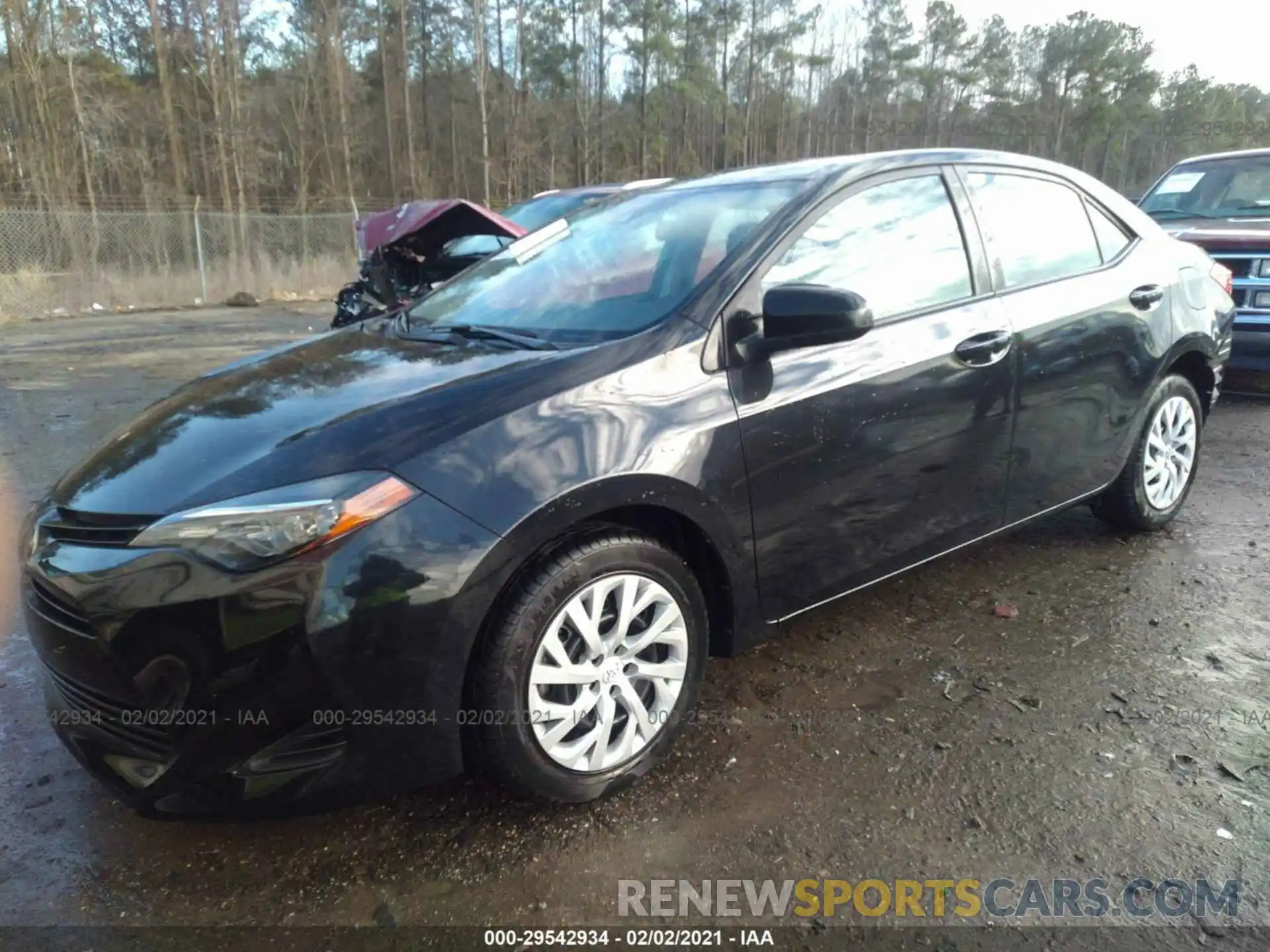 2 Photograph of a damaged car 5YFBURHE0KP931348 TOYOTA COROLLA 2019