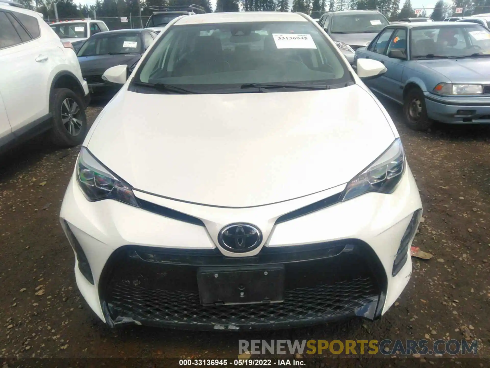 6 Photograph of a damaged car 5YFBURHE0KP933150 TOYOTA COROLLA 2019