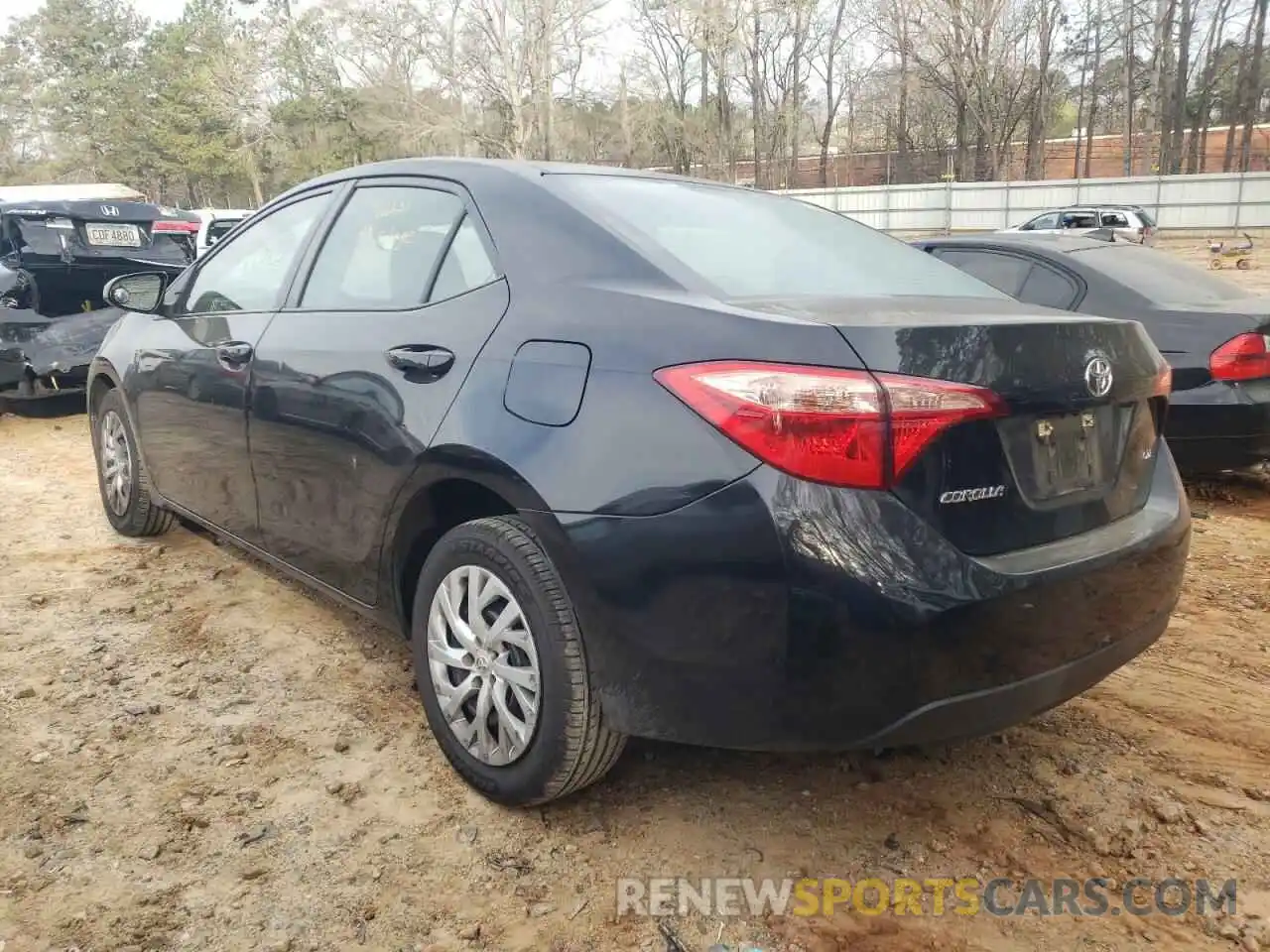 3 Photograph of a damaged car 5YFBURHE0KP934055 TOYOTA COROLLA 2019