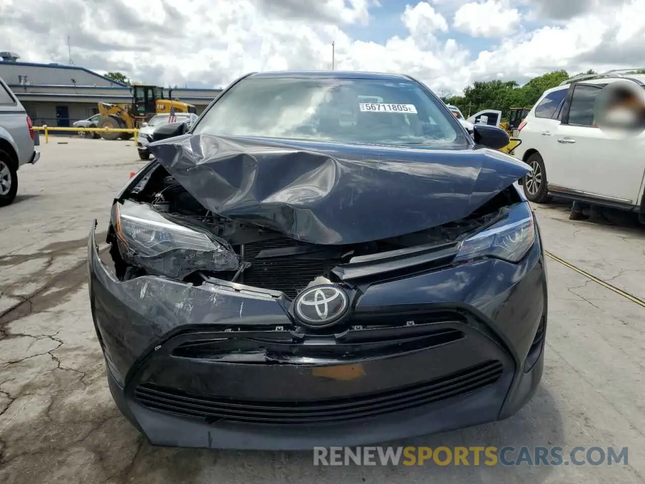 5 Photograph of a damaged car 5YFBURHE0KP934606 TOYOTA COROLLA 2019