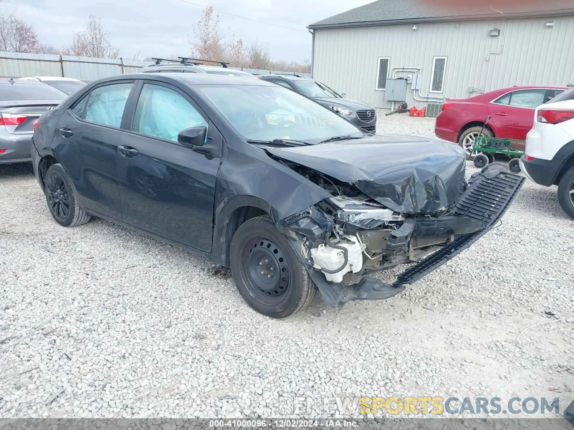 1 Photograph of a damaged car 5YFBURHE0KP935089 TOYOTA COROLLA 2019