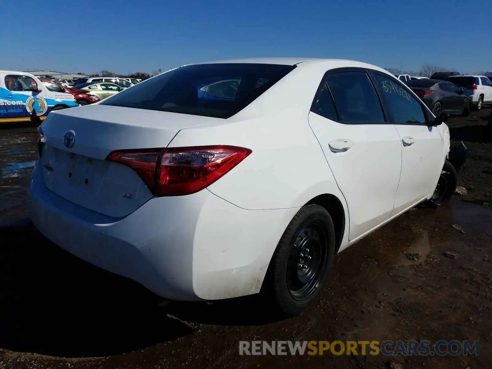 4 Photograph of a damaged car 5YFBURHE0KP938333 TOYOTA COROLLA 2019