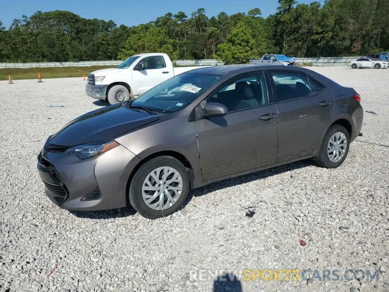 1 Photograph of a damaged car 5YFBURHE0KP939191 TOYOTA COROLLA 2019