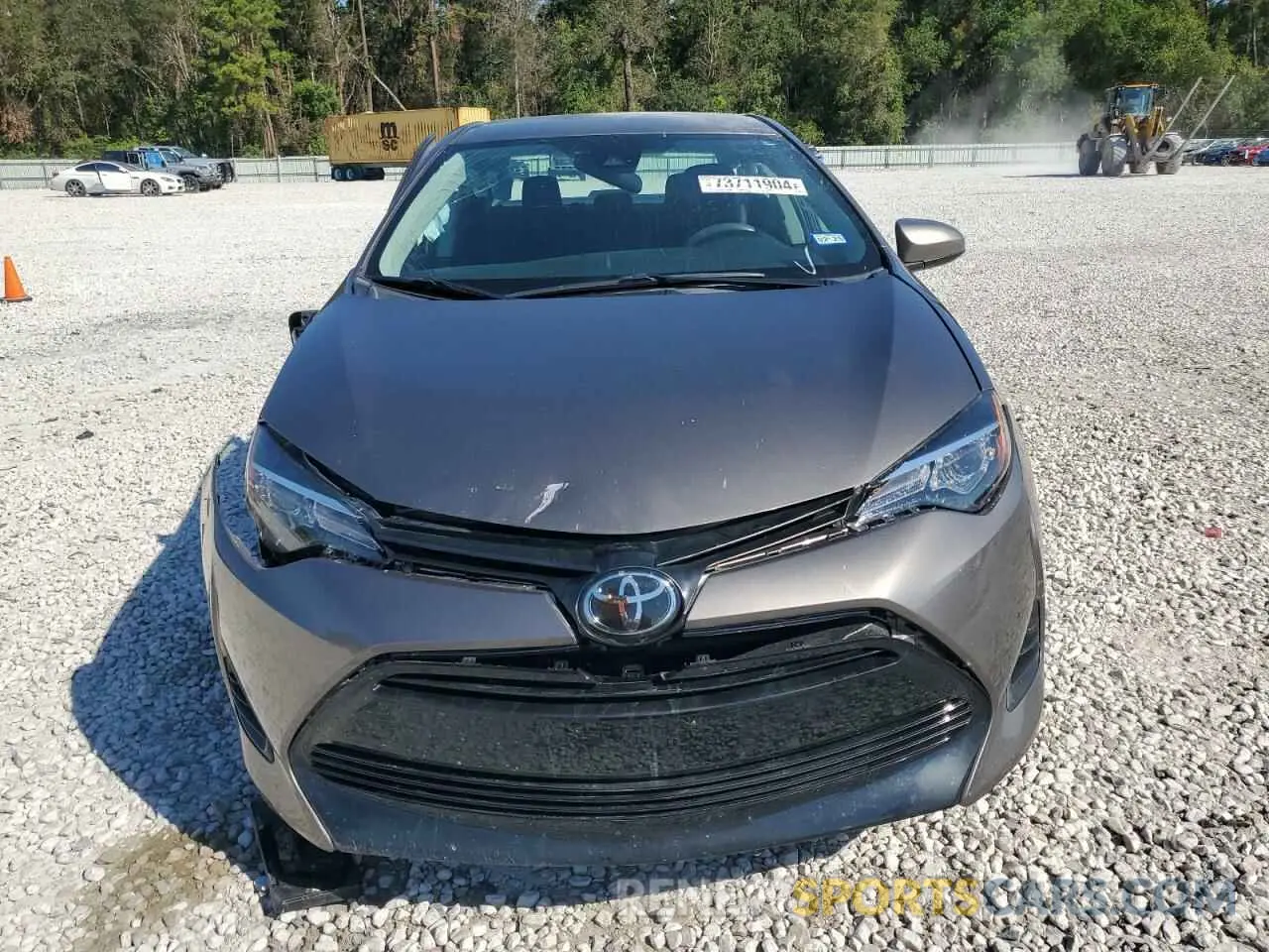 5 Photograph of a damaged car 5YFBURHE0KP939191 TOYOTA COROLLA 2019