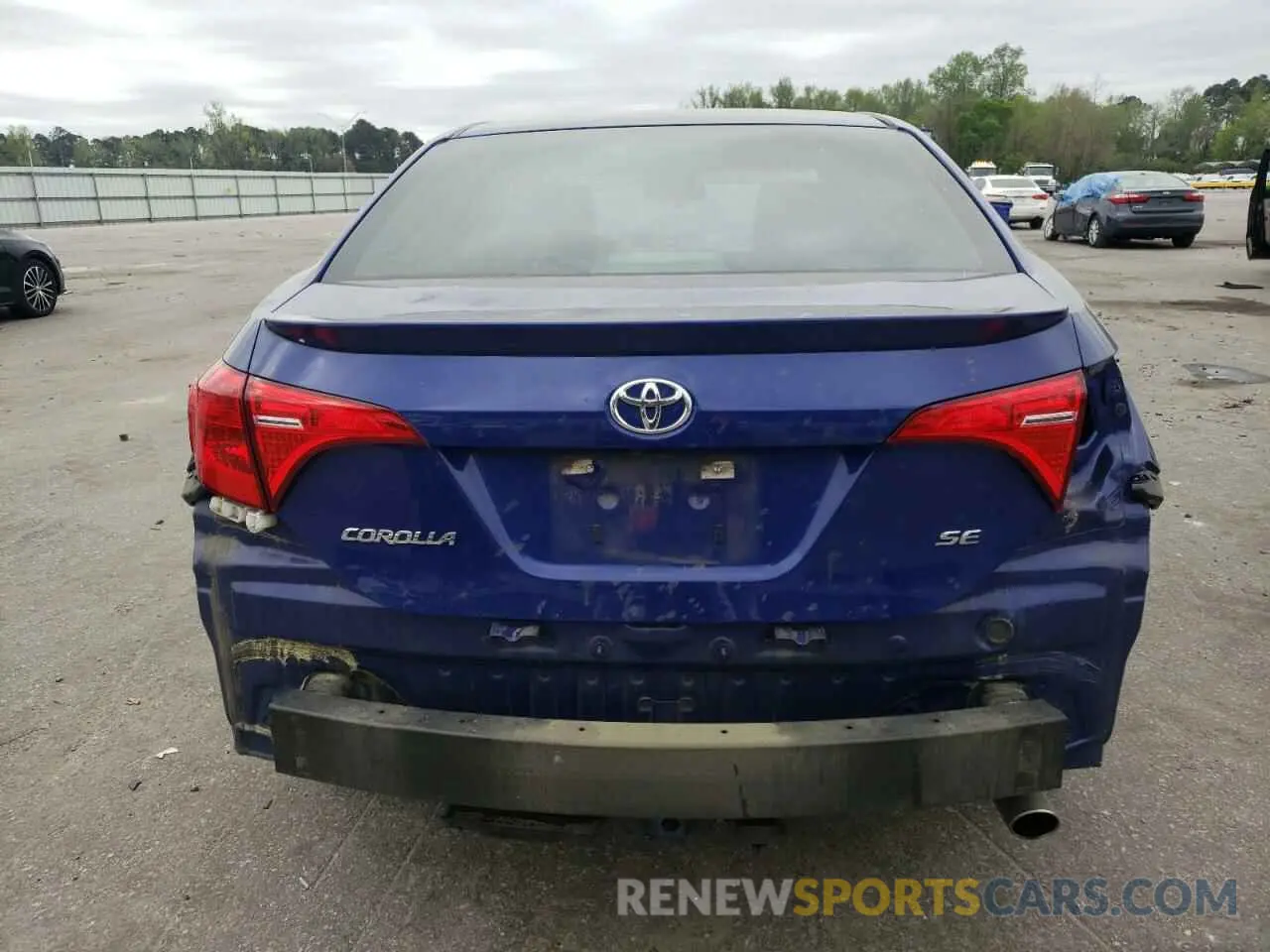 6 Photograph of a damaged car 5YFBURHE0KP946464 TOYOTA COROLLA 2019