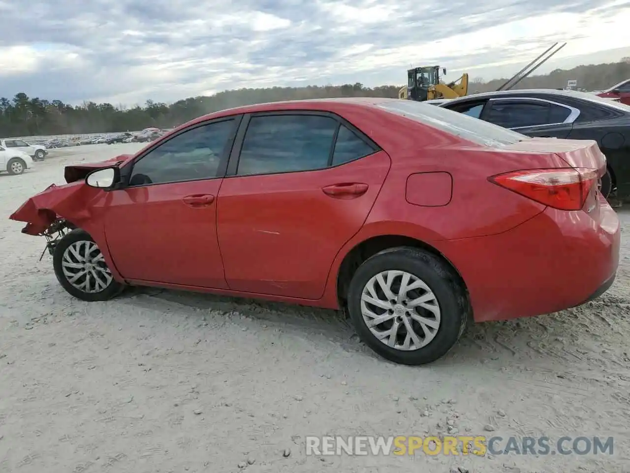 2 Photograph of a damaged car 5YFBURHE0KP947338 TOYOTA COROLLA 2019