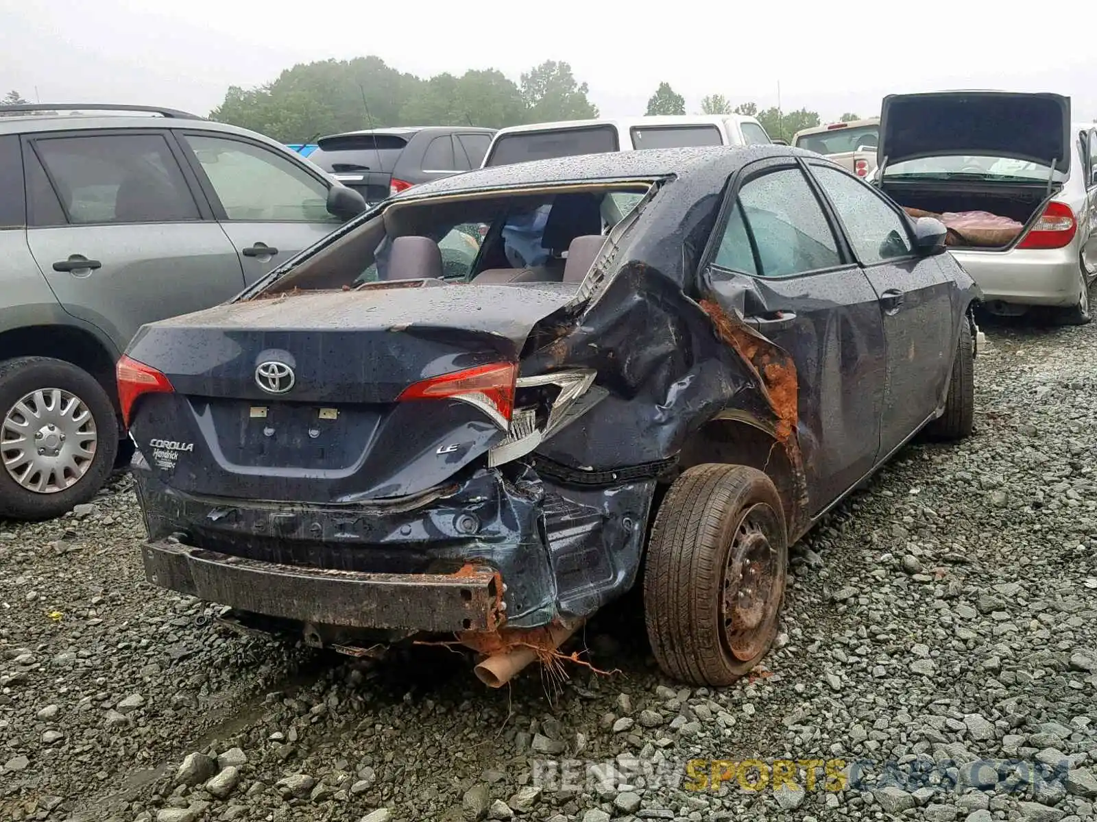 4 Photograph of a damaged car 5YFBURHE0KP948439 TOYOTA COROLLA 2019