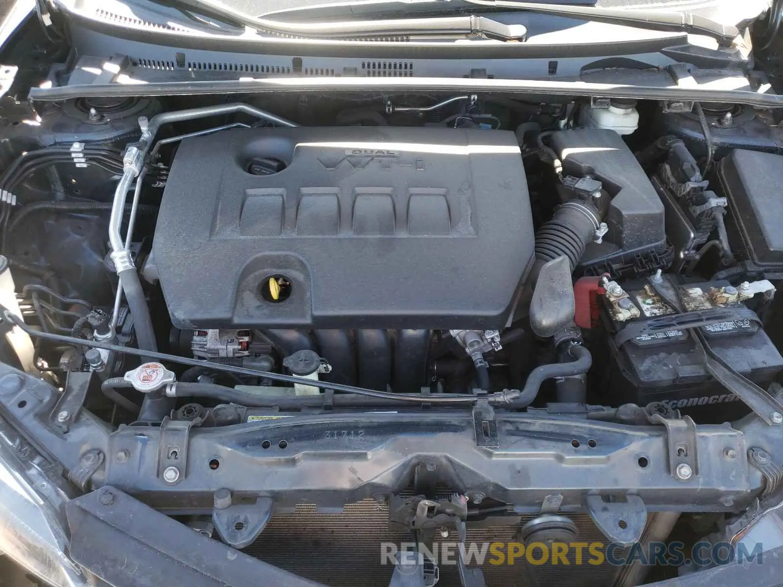 7 Photograph of a damaged car 5YFBURHE1KP857079 TOYOTA COROLLA 2019