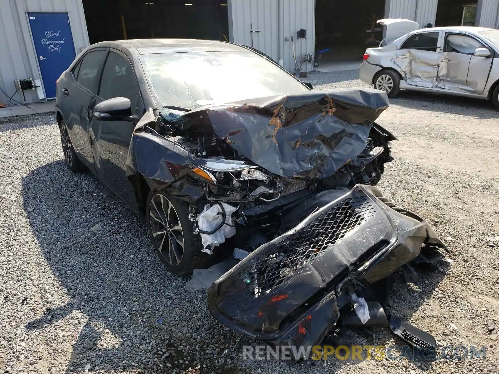 1 Photograph of a damaged car 5YFBURHE1KP858958 TOYOTA COROLLA 2019