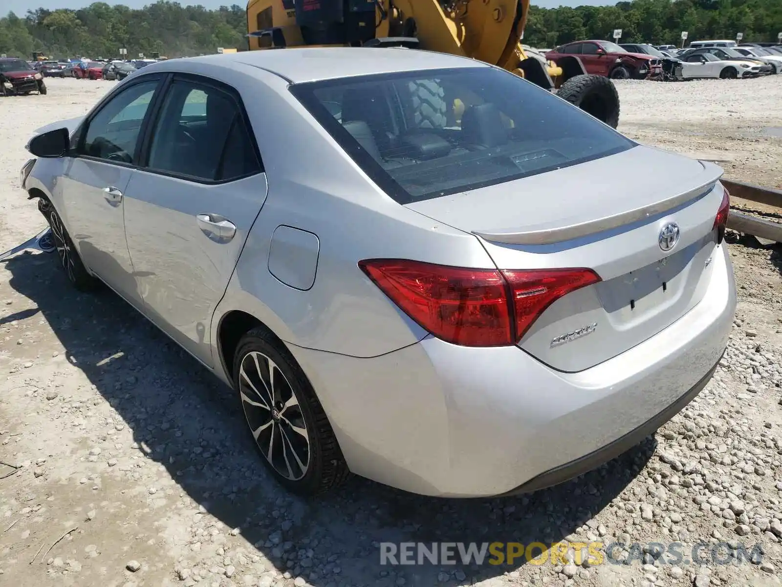 3 Photograph of a damaged car 5YFBURHE1KP859205 TOYOTA COROLLA 2019