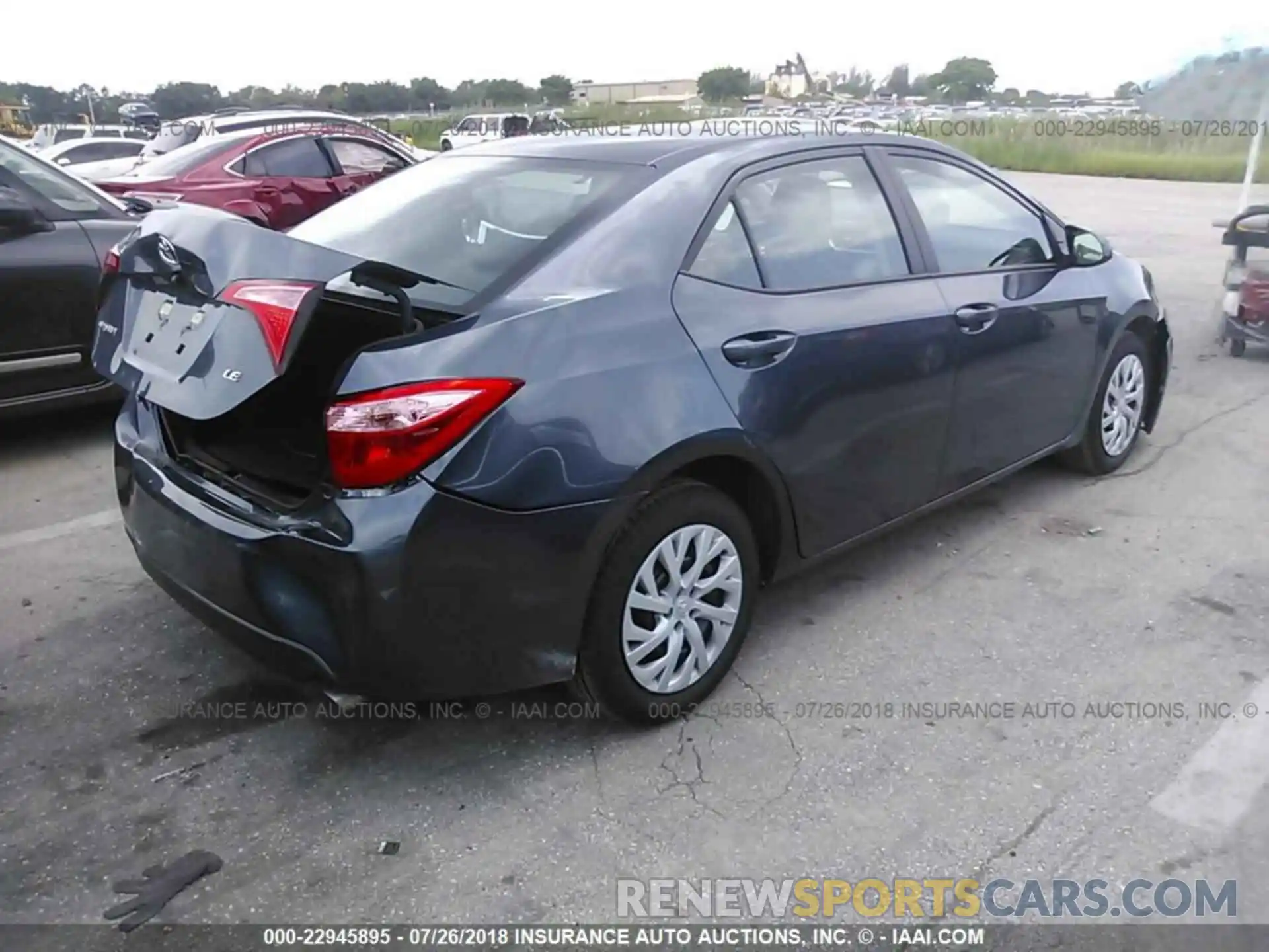 4 Photograph of a damaged car 5YFBURHE1KP860760 Toyota Corolla 2019