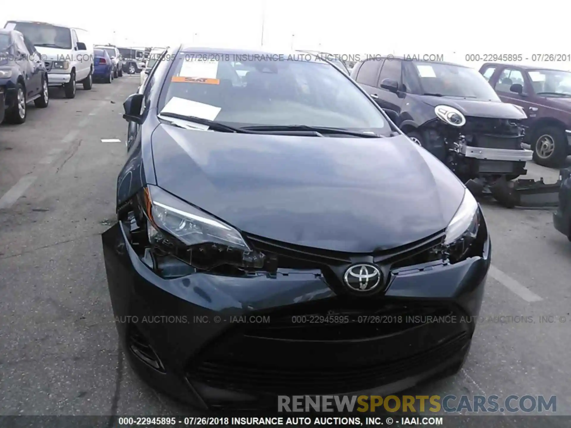 6 Photograph of a damaged car 5YFBURHE1KP860760 Toyota Corolla 2019