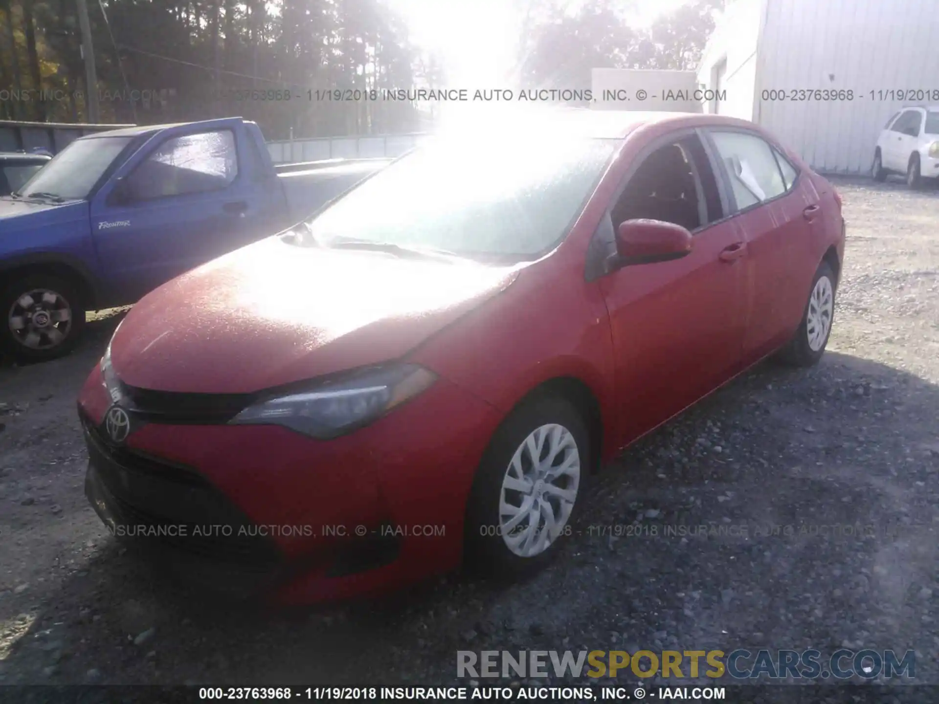 2 Photograph of a damaged car 5YFBURHE1KP861200 Toyota Corolla 2019