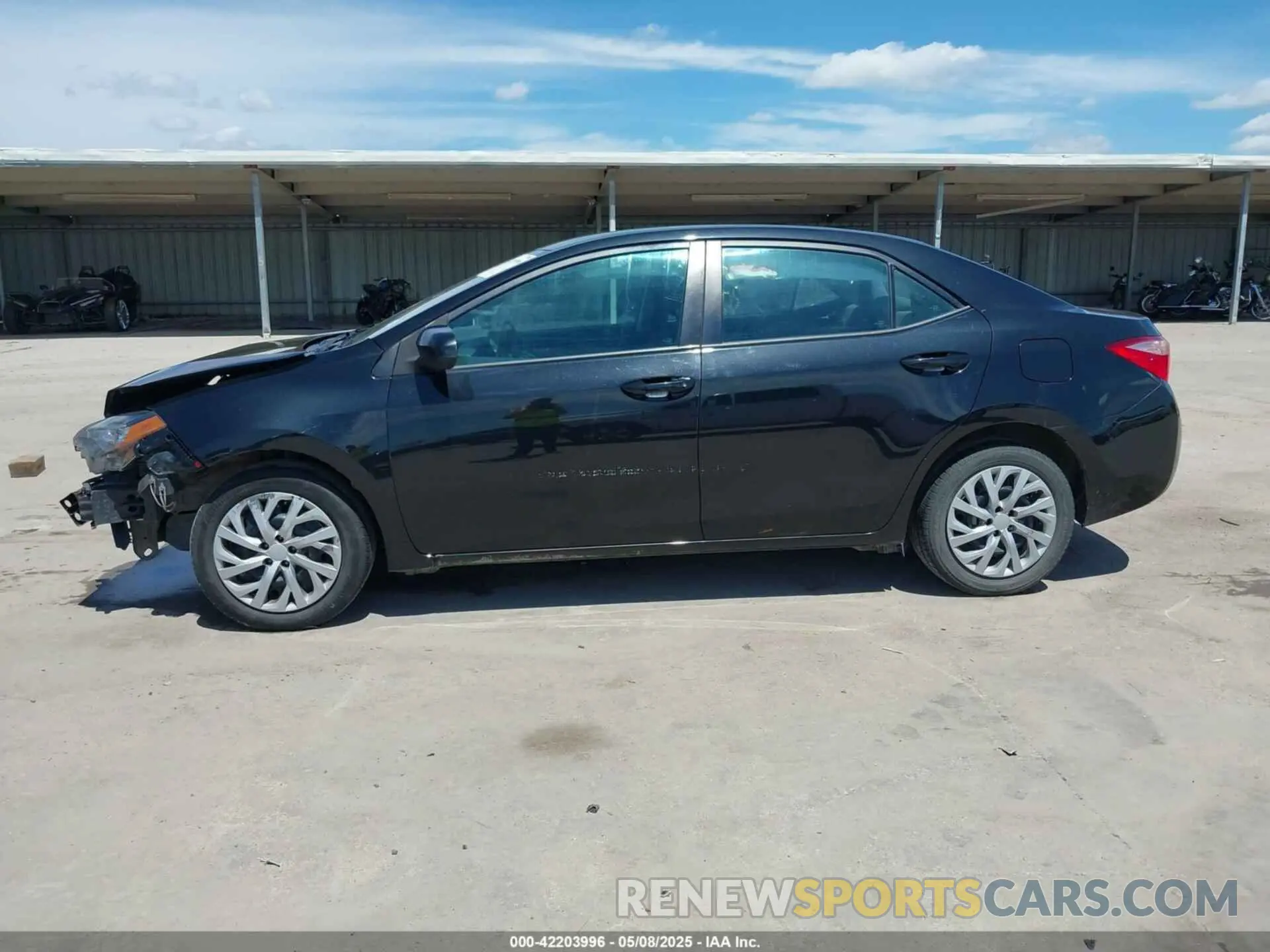 15 Photograph of a damaged car 5YFBURHE1KP862976 TOYOTA COROLLA 2019