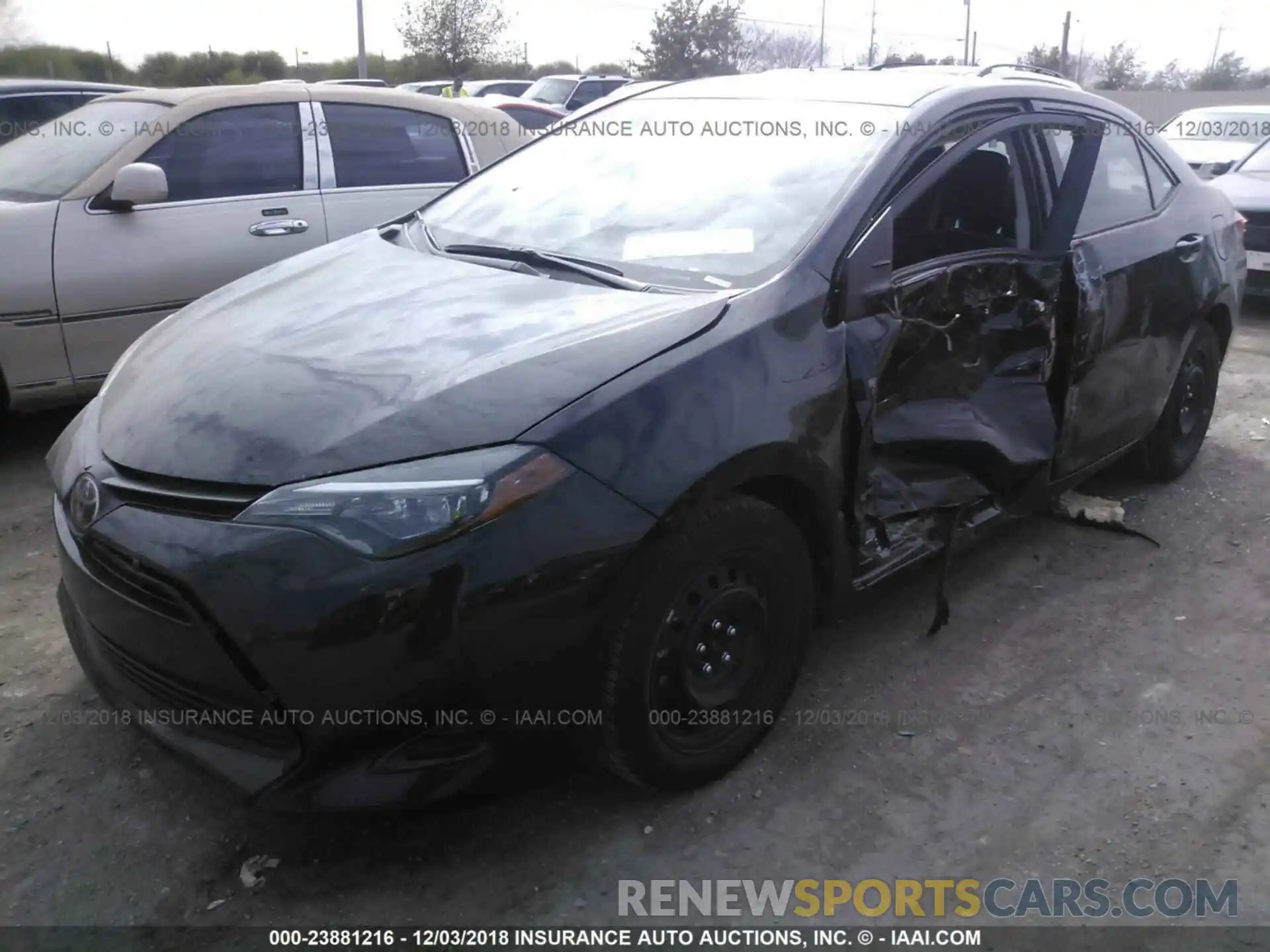 2 Photograph of a damaged car 5YFBURHE1KP863030 TOYOTA COROLLA 2019