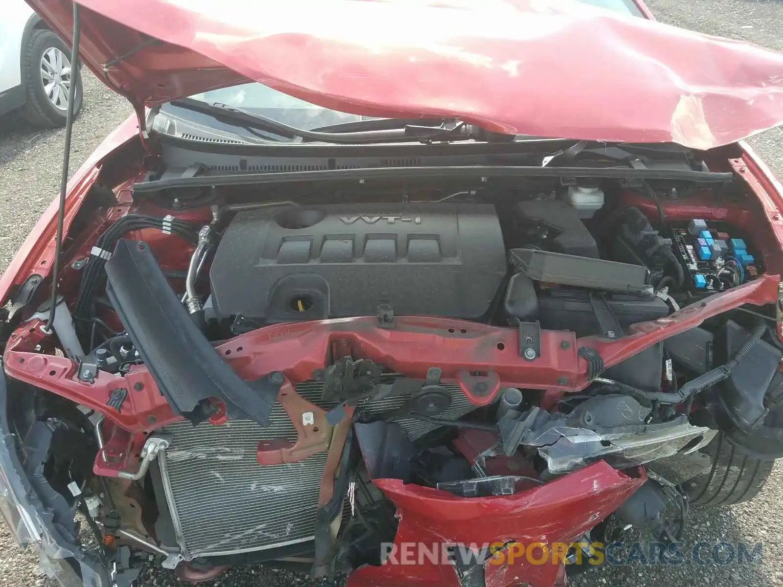 7 Photograph of a damaged car 5YFBURHE1KP863514 TOYOTA COROLLA 2019