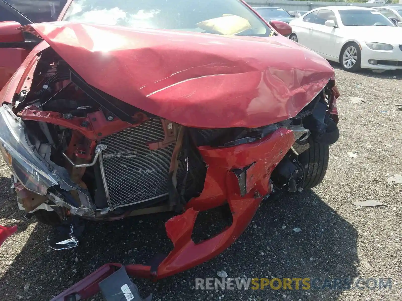 9 Photograph of a damaged car 5YFBURHE1KP863514 TOYOTA COROLLA 2019