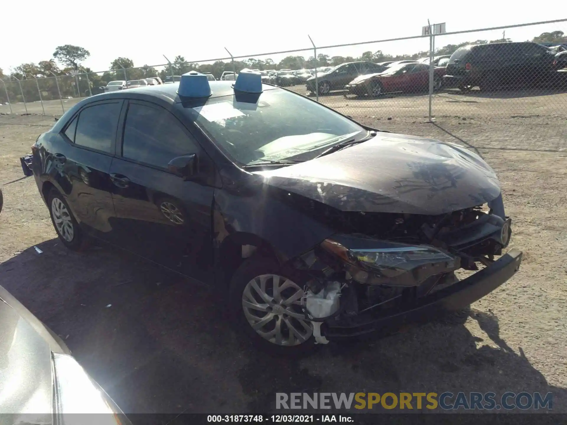 1 Photograph of a damaged car 5YFBURHE1KP865263 TOYOTA COROLLA 2019