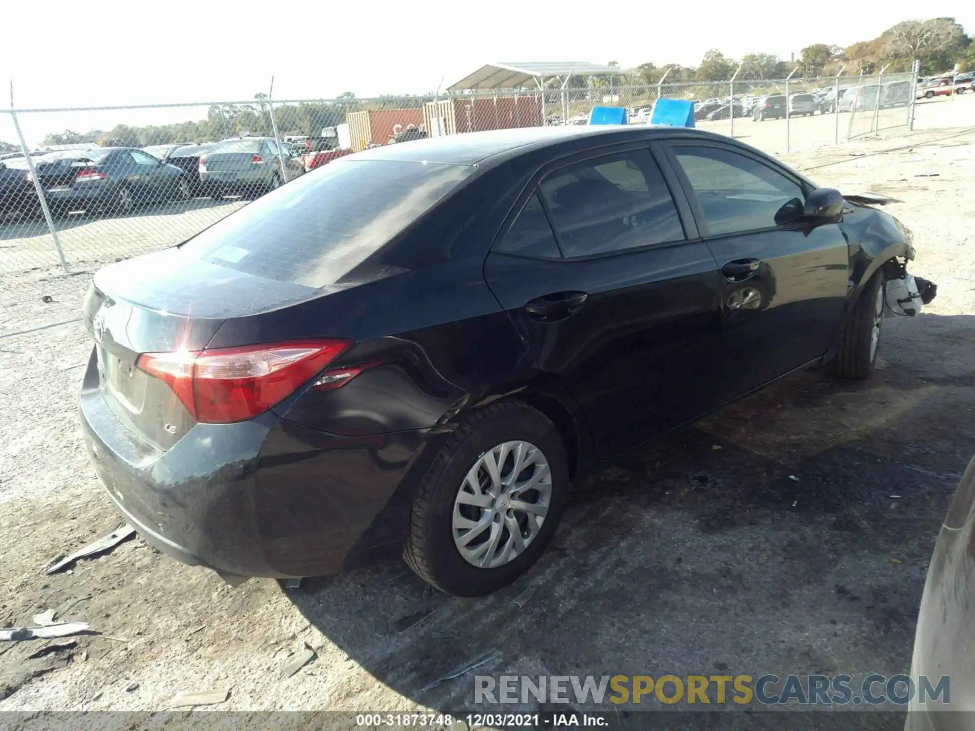 4 Photograph of a damaged car 5YFBURHE1KP865263 TOYOTA COROLLA 2019