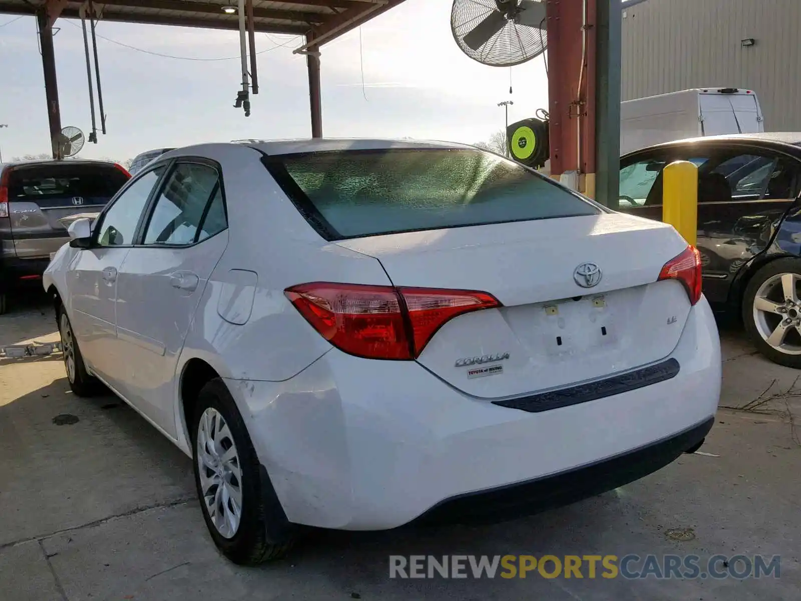 3 Photograph of a damaged car 5YFBURHE1KP866204 TOYOTA COROLLA 2019