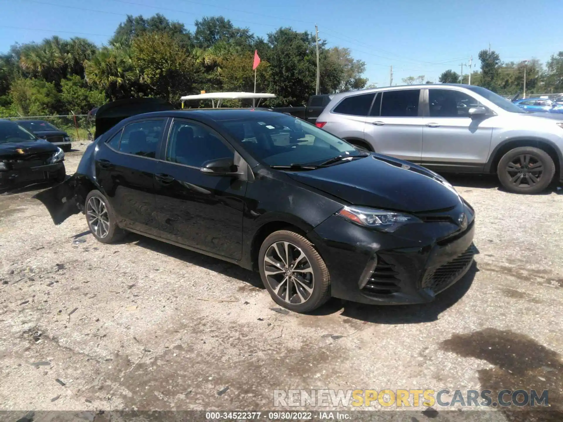 1 Photograph of a damaged car 5YFBURHE1KP868535 TOYOTA COROLLA 2019