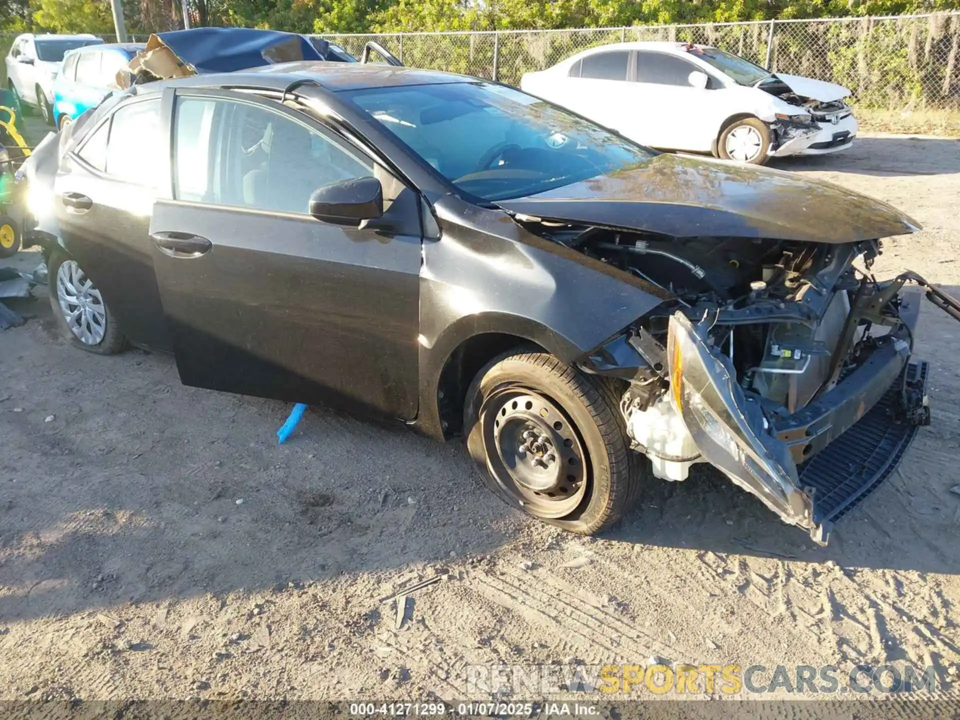 1 Photograph of a damaged car 5YFBURHE1KP870639 TOYOTA COROLLA 2019