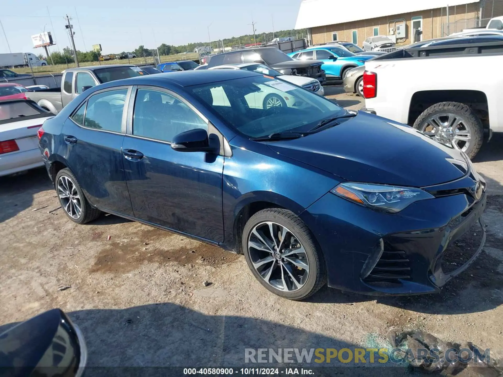 13 Photograph of a damaged car 5YFBURHE1KP871421 TOYOTA COROLLA 2019