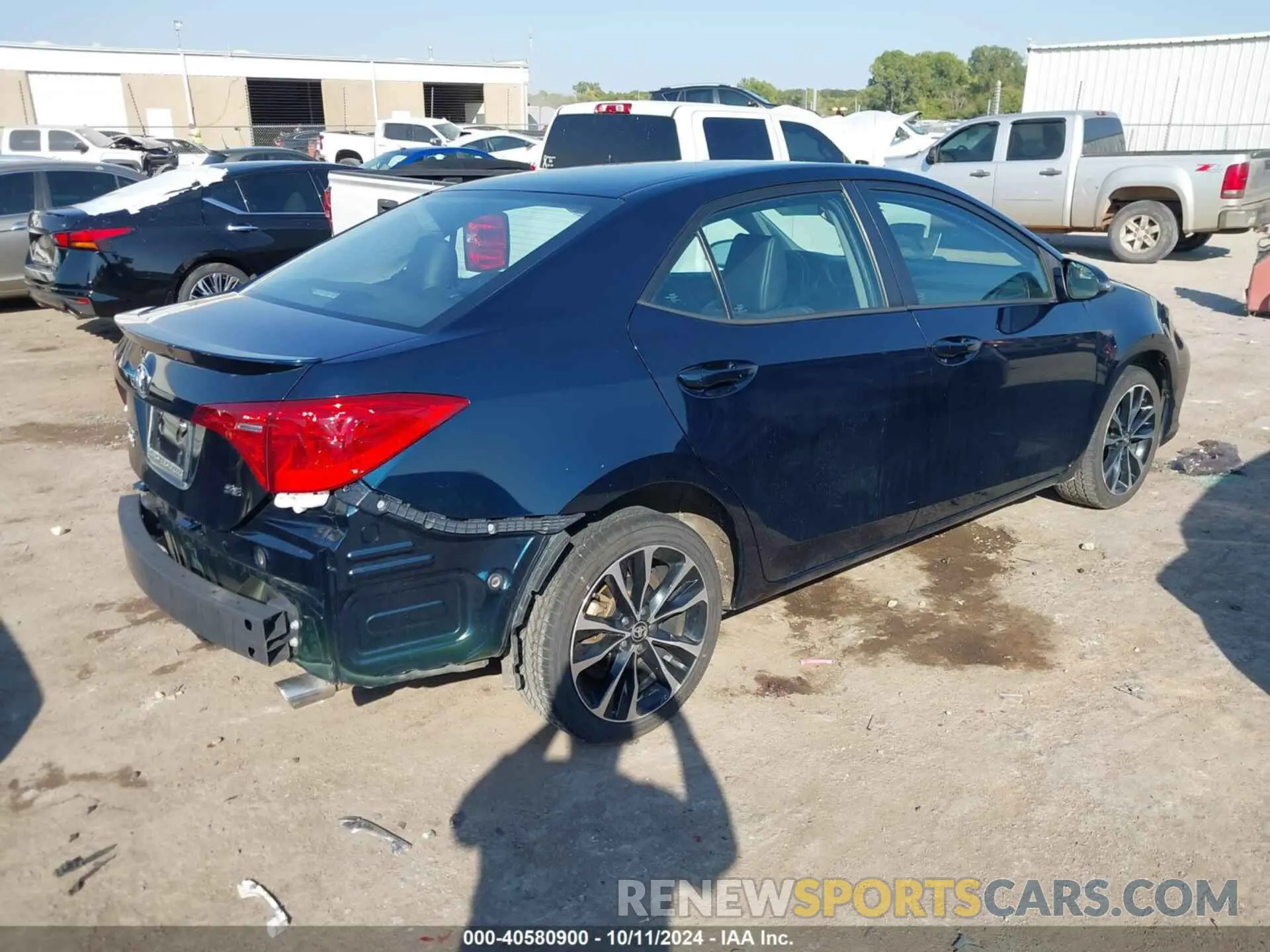4 Photograph of a damaged car 5YFBURHE1KP871421 TOYOTA COROLLA 2019