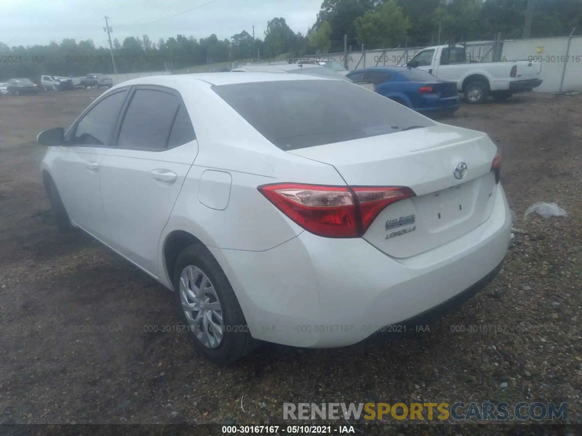 3 Photograph of a damaged car 5YFBURHE1KP872021 TOYOTA COROLLA 2019