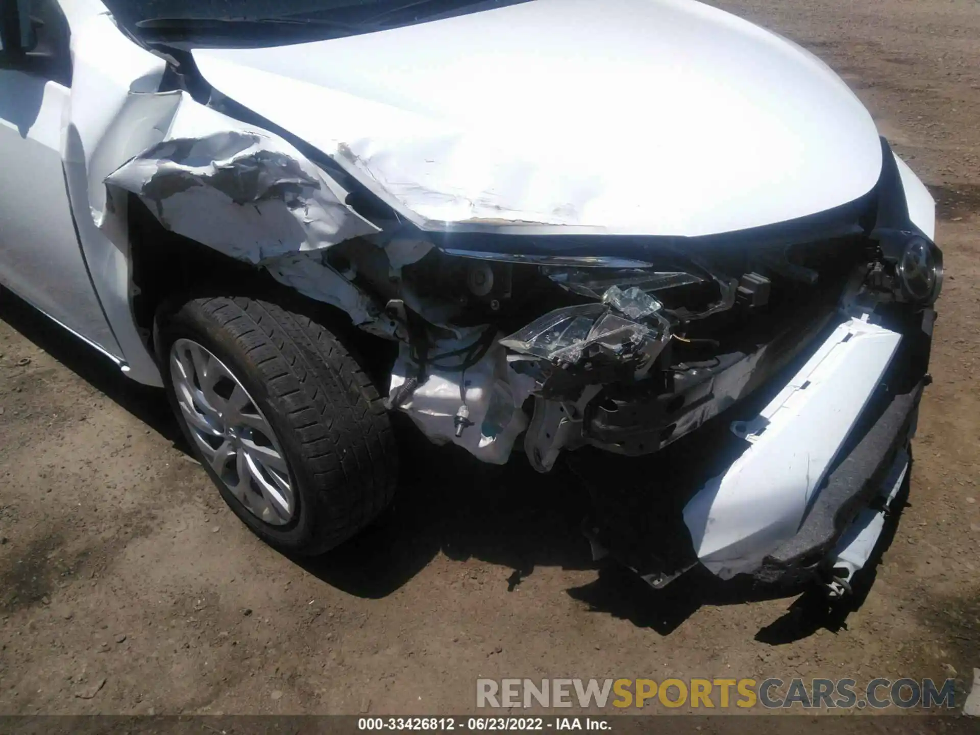 6 Photograph of a damaged car 5YFBURHE1KP872777 TOYOTA COROLLA 2019