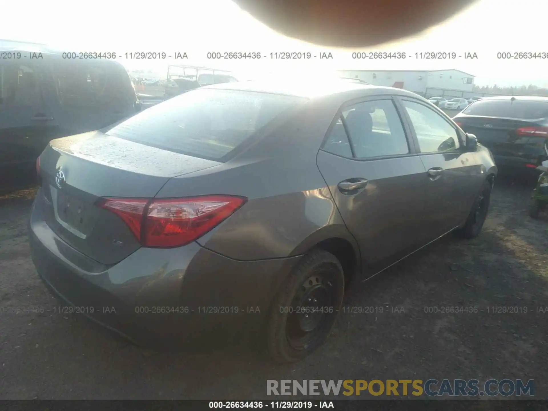 4 Photograph of a damaged car 5YFBURHE1KP873590 TOYOTA COROLLA 2019