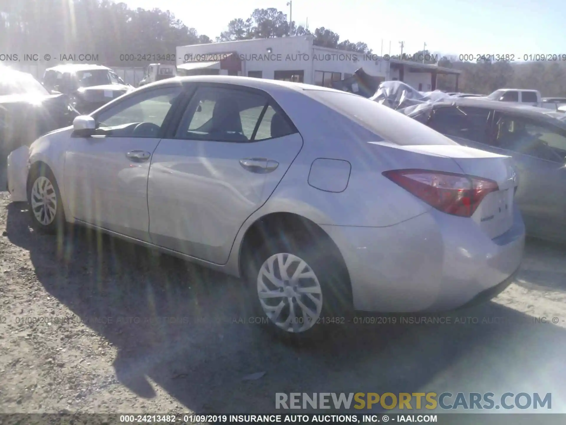 3 Photograph of a damaged car 5YFBURHE1KP873606 TOYOTA COROLLA 2019