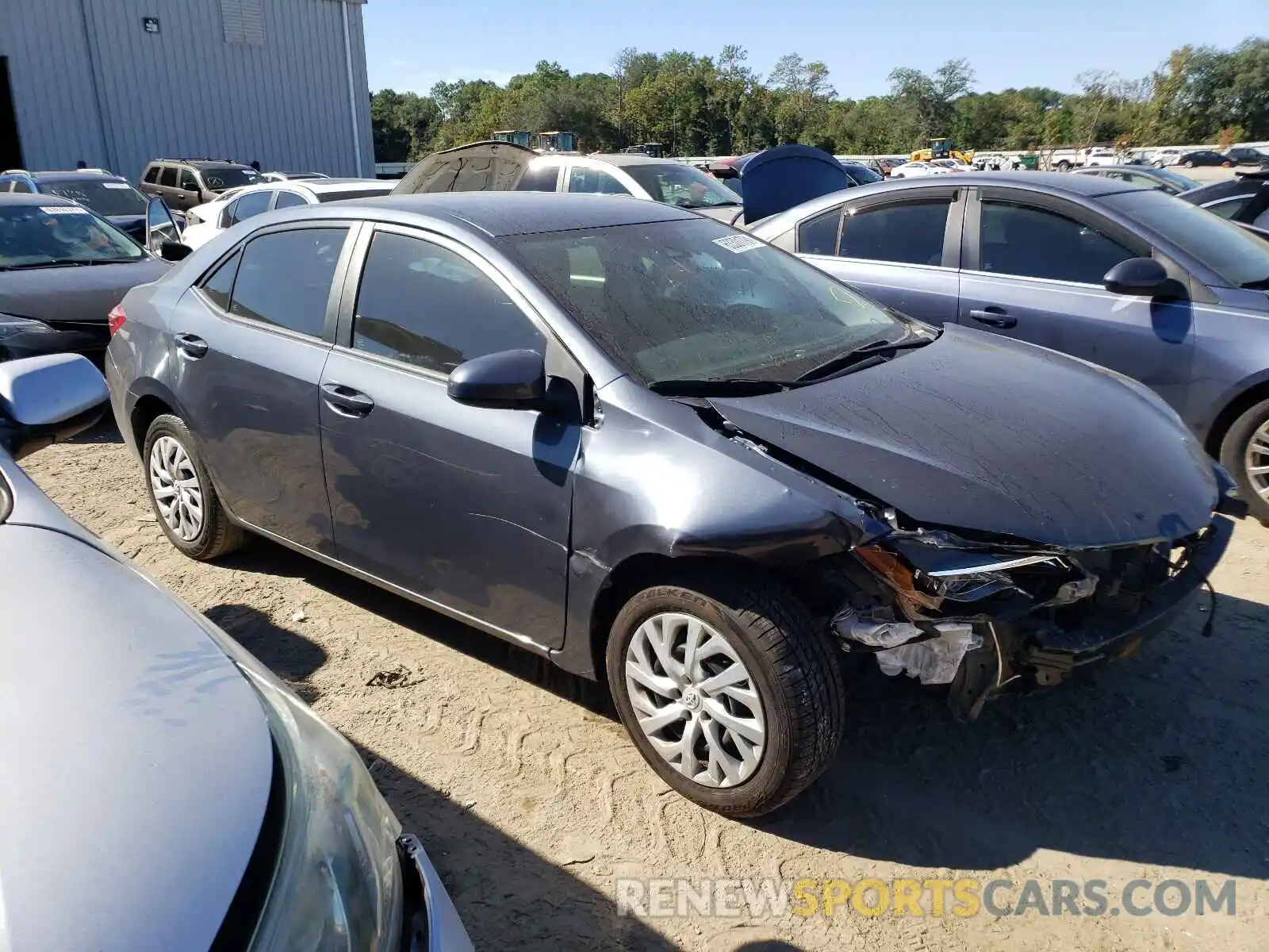 1 Photograph of a damaged car 5YFBURHE1KP875159 TOYOTA COROLLA 2019