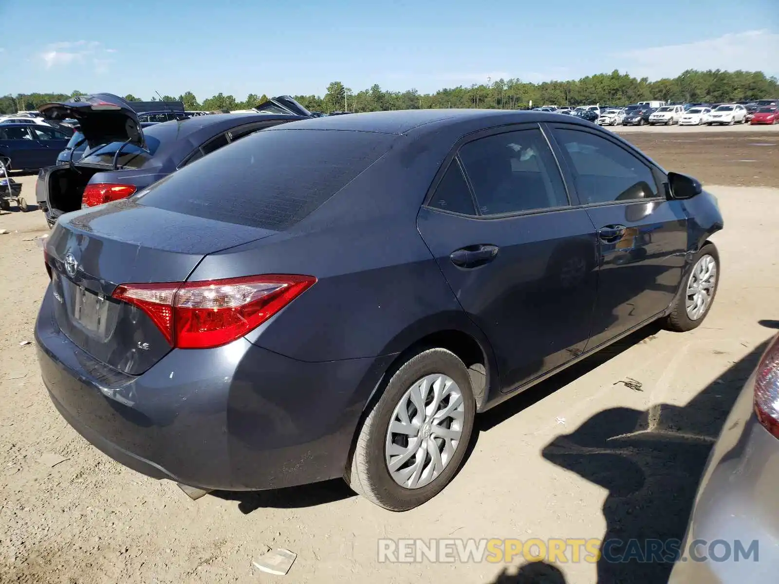 4 Photograph of a damaged car 5YFBURHE1KP875159 TOYOTA COROLLA 2019