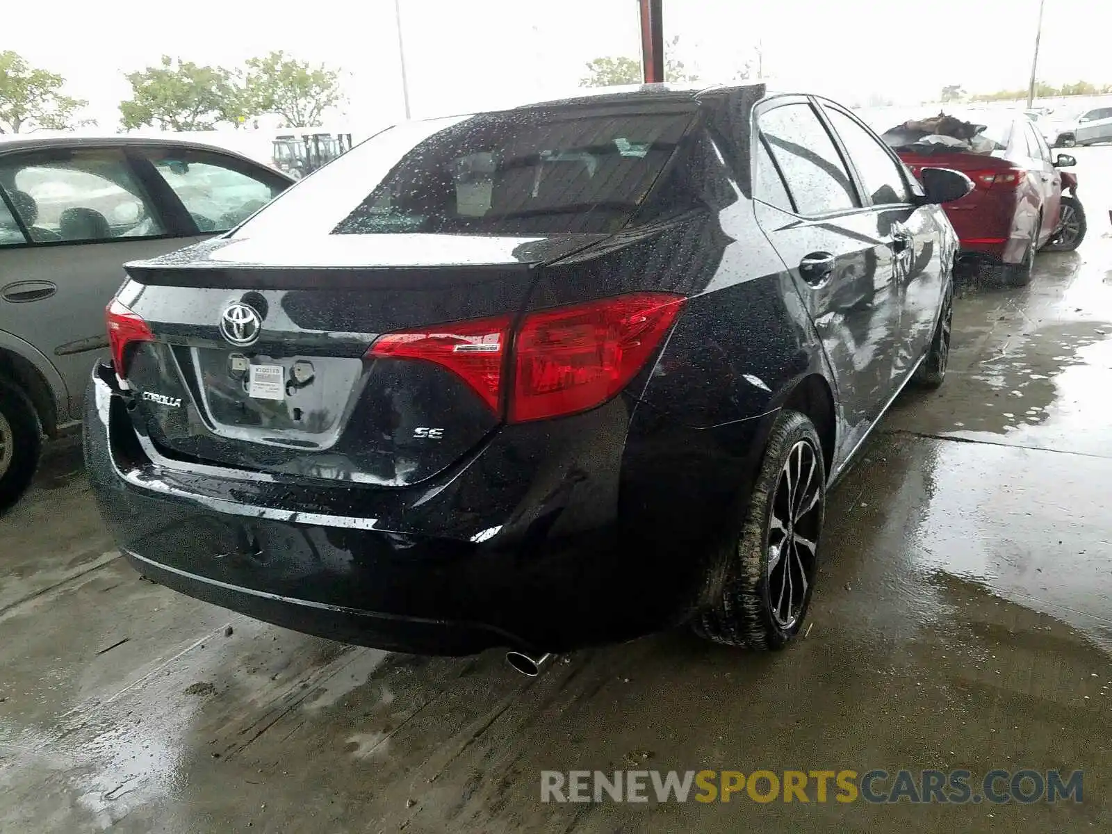 4 Photograph of a damaged car 5YFBURHE1KP877591 TOYOTA COROLLA 2019