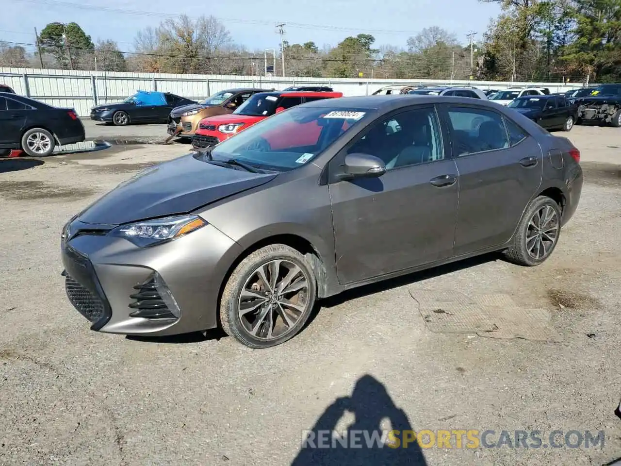 1 Photograph of a damaged car 5YFBURHE1KP877980 TOYOTA COROLLA 2019